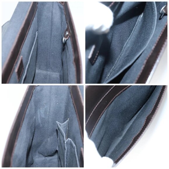 LOUIS VUITTON Monogram Grasse Fonzie Shoulder Bag Brown M46570 LV Auth 134011 - Picture 16 of 16